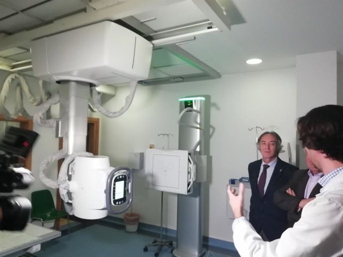 Imagen del nuevo aparato de radiología del Hospital de Motril