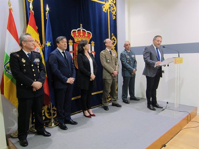 Acto institucional en Logroño con motivo del 41 Aniversario de la Constitución