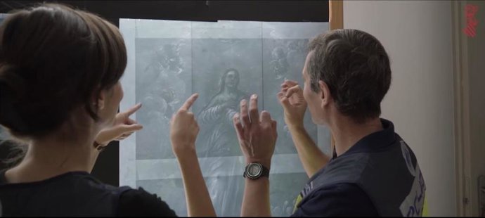 Un agente de la Policía Autonómica de la sección de Patrimonio