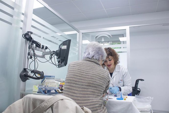 Nuevo espacio para la extracción de sangre en la planta baja del edificio de laboratorios del Virgen del Rocío