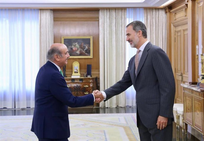 José María Mazón con Felipe VI