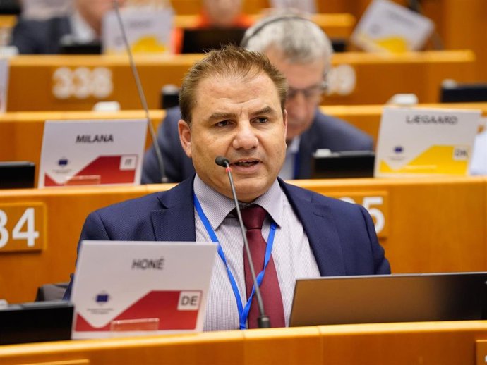 El director general de Acción Exterior de la Junta, Caralos Aguilar.