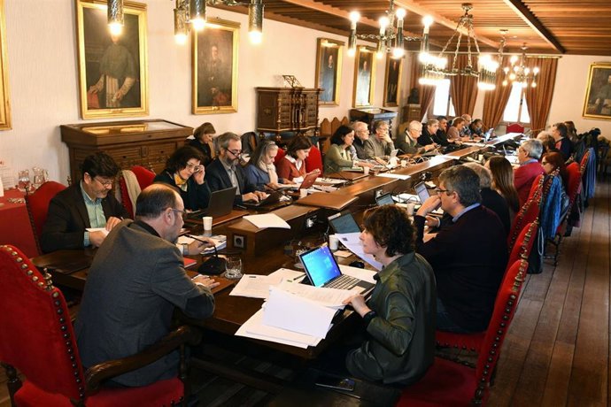 Reunión del Consello de Goberno de la USC