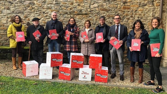 Presentación de la oferta escolar de los museos de Bizkaia.