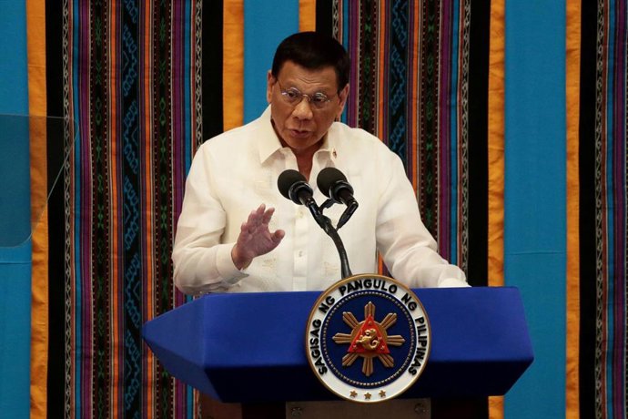 El presidente de Filipinas, Rodrigo Duterte
