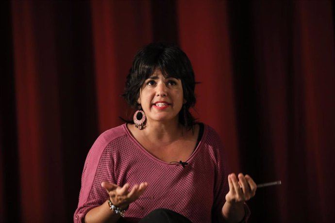 La coordinadora de Podemos Andalucía, Teresa Rodríguez, en una foto de archivo