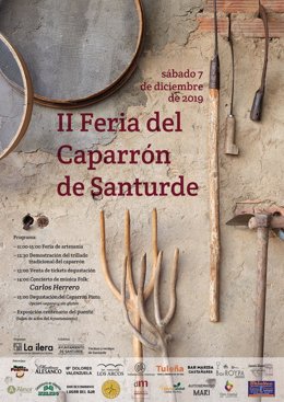 Santurde celebra este sábado su II Feria del Caparrón con trilla tradicional, artesanía y degustación