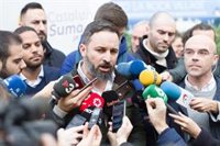 Santiago Abascal: Vox portarà els partits independentistes a la justícia per "no jurar la Constitució"