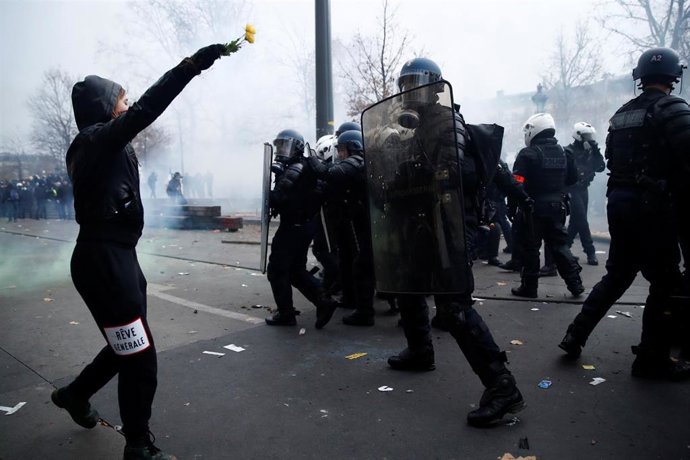 Protestas en Francia