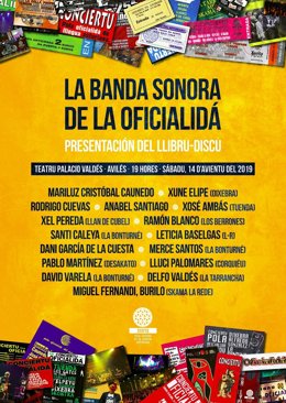Imaxe del espectáculu 'La banda sonora de la oficialidá'.