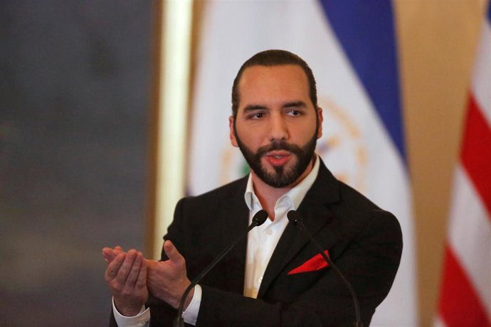 El presidente de El Salvador, Nayib Bukele