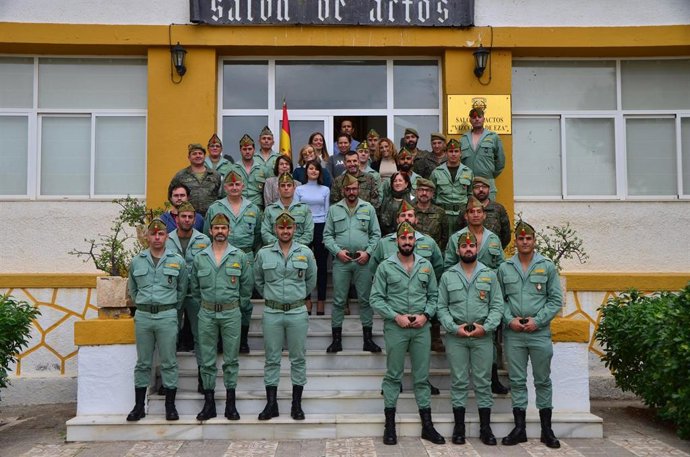 Clausura del curso de drogodependencias de la Diputación y la Legión