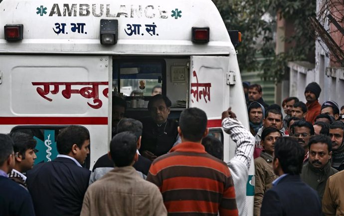 Ambulancia en India