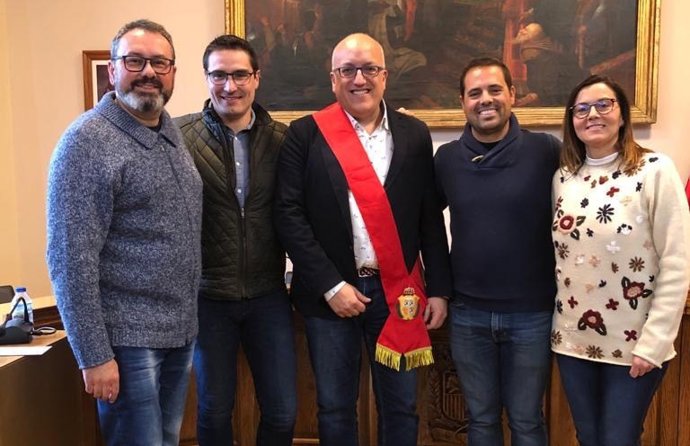 Concejales de Ciudadanos en Caspe.