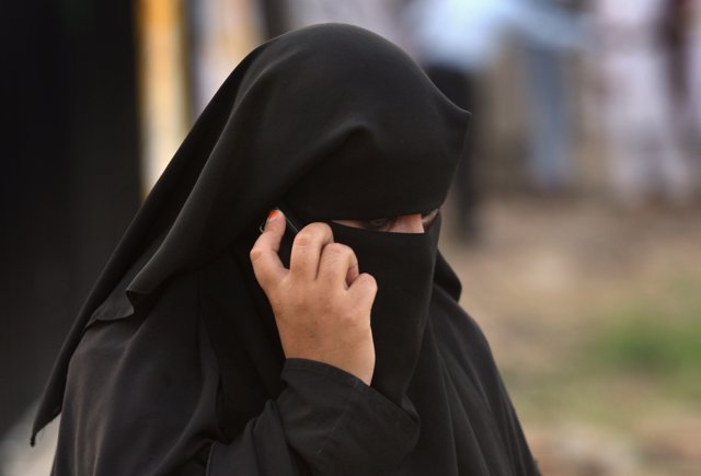 Mujer con burka