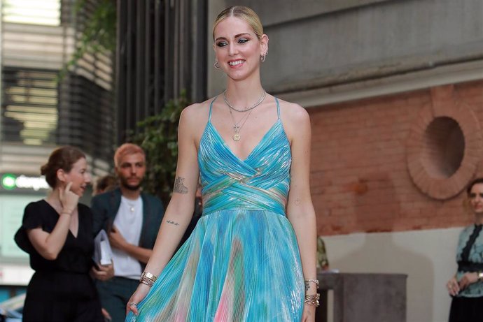 Chiara Ferragni, en un evento organizado en Madrid