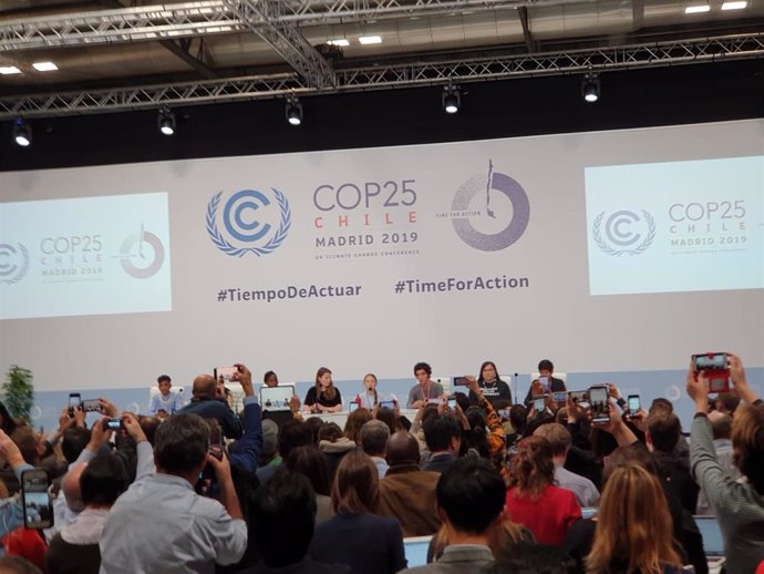 COP25.- Greta Thunberg calla para dar voz a los jóvenes del mundo: "Necesitan co