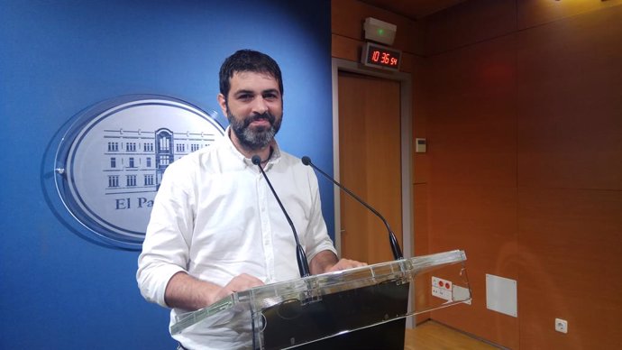 El portaveu adjunt de MÉS per Mallorca, Josep Ferr.