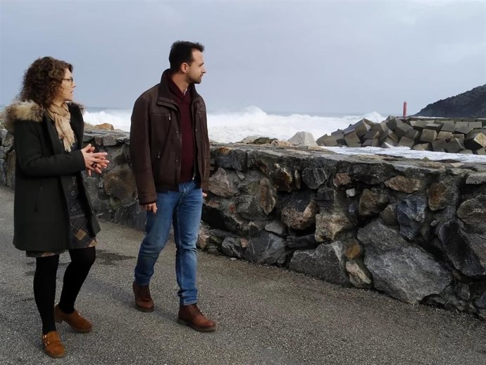 Ana Isabel Fernández y Álvaro Queipo en Puerto de Vega