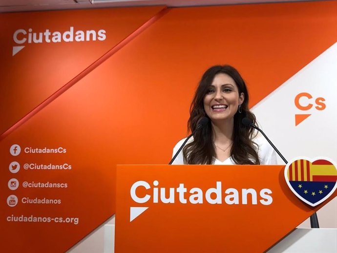La líder de Cs en Catalunya, Lorena Roldán