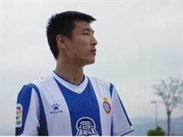 El futbolista del RCD Espanyol Wu Lei