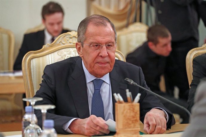El ministro de Exteriores de Rusia, Sergei Lavrov