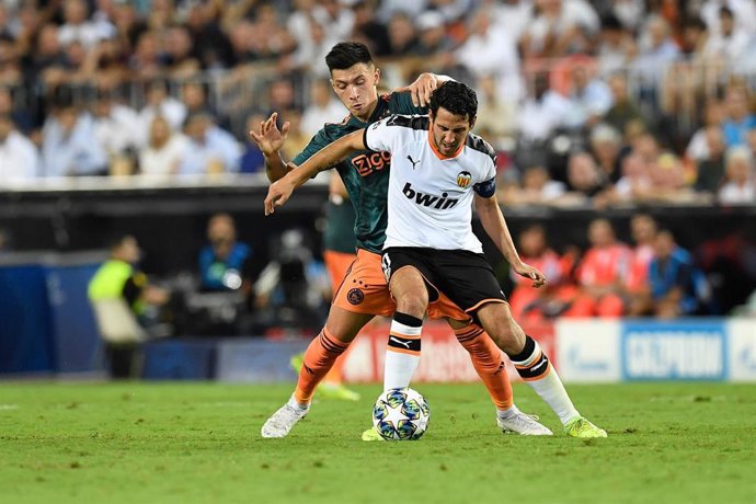 Parejo en el Valencia - Ajax