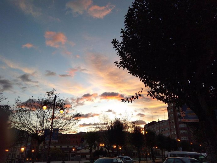 Nubes y claros en Euskadi este martes, 10 de diciembre.