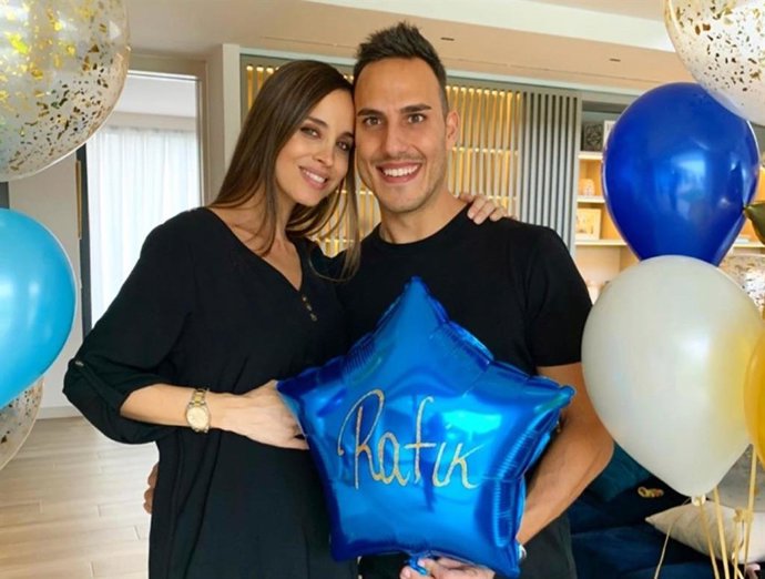 Lorena Van Heerde y su pareja, Rafik Dehni