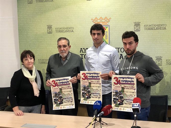 Presentación de la 34 edición de la marcha solidaria 'Compartimos Caminando'