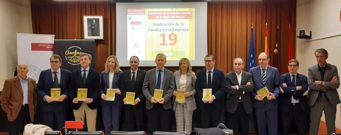 Presentación del barómetro que elaboran la Cátedra de Empresa Familiar Mare Nostrum Universidad de Murcia-Universidad Politécnica de Cartagena