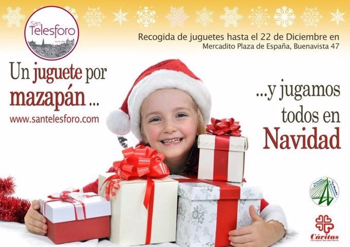 Campaña 'Un juguete por mazapán' de San Telesforo