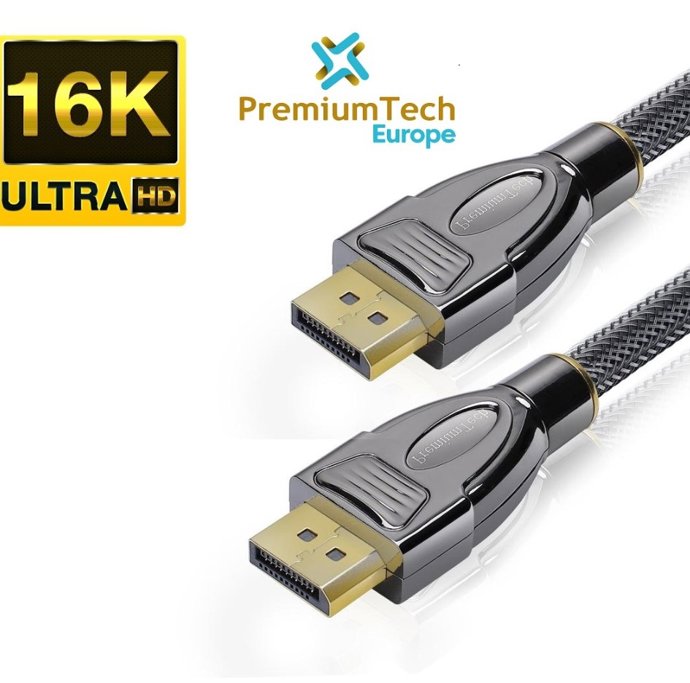 Nuevo Cable DisplayPort, compatible con el nuevo estándar 2.0 16