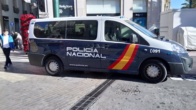 Imagen de recurso de un coche de Policía Nacional.