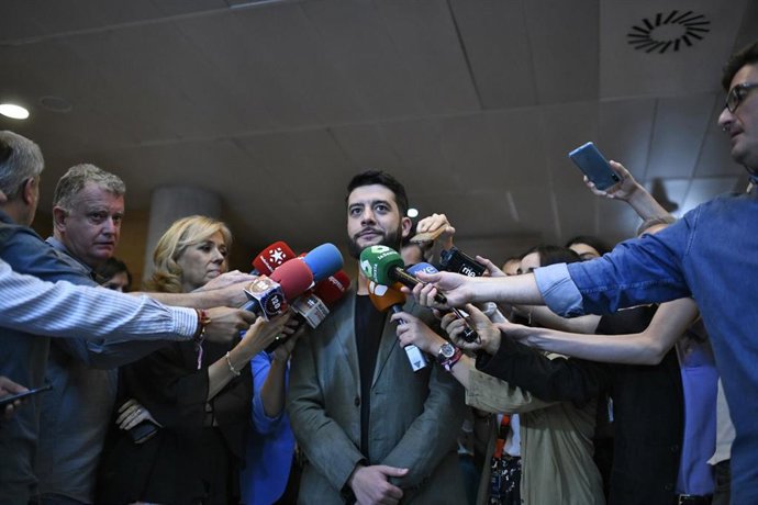 El portavoz de Ciudadanos en la Asamblea, César Zafra