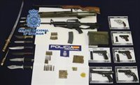 Detenido en Córdoba tras intervenirle un fusil de asalto, un lanzagranadas y varias pistolas