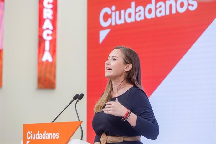 La portavoz de la Gestora de Ciudadanos, Melisa Rodríguez.