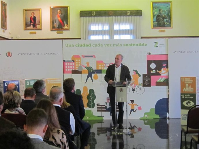  Azcón quiere que en este mandato la ciudad sea la primera de España es consumir