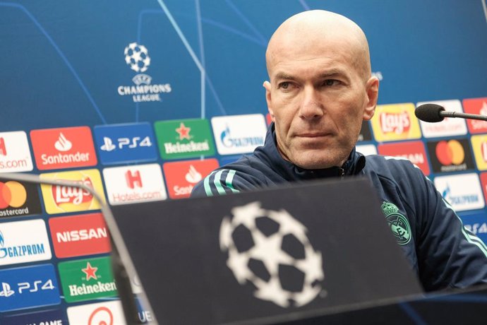 Fútbol/Champions.- Zidane: "No creo que Hazard se tenga que operar"