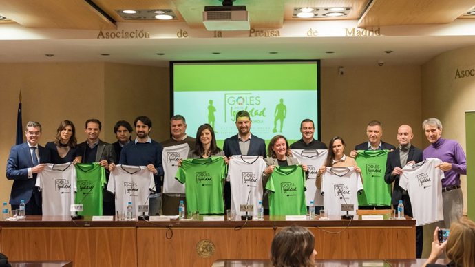 Presentación de la iniciativa 'Goles por la Igualdad'