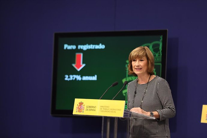 La secretaria de Estado de Empleo, Yolanda Valdeolivas, en Madrid (España), a 5 de noviembre de 2019. 