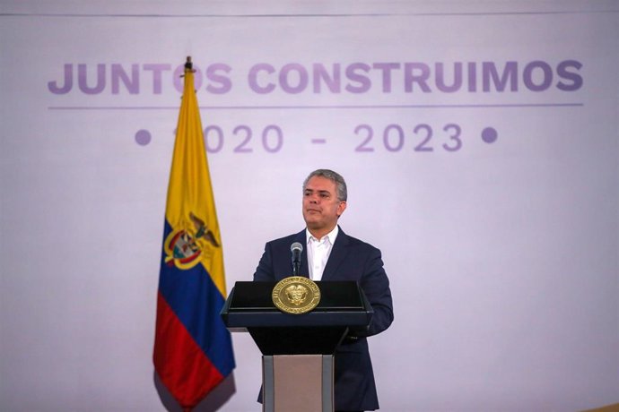 El presidente de Colombia, Iván Duque.