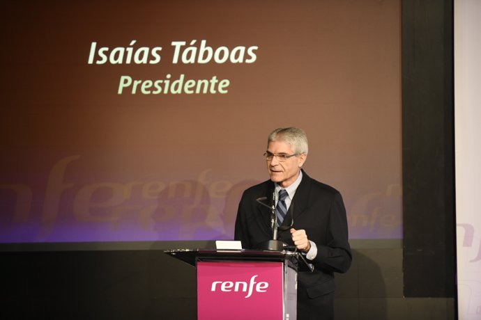 El president de Renfe, Isaías Táboas (arxiu)