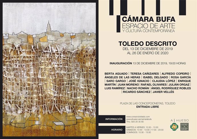 Cartel exposición 'Toledo descrito'