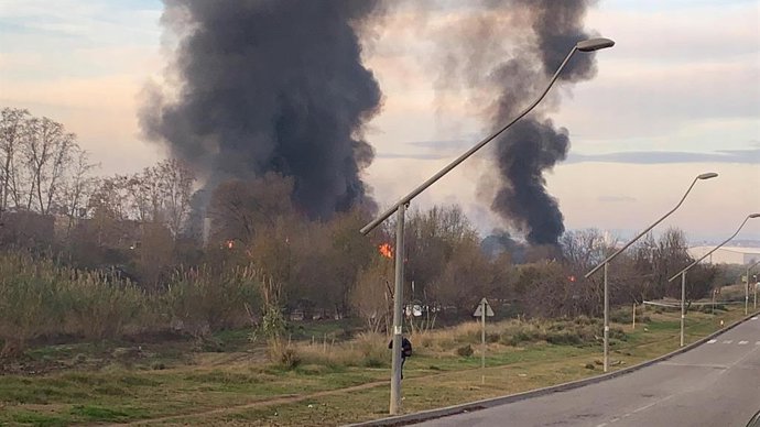 Incendi a Montorns del Valls