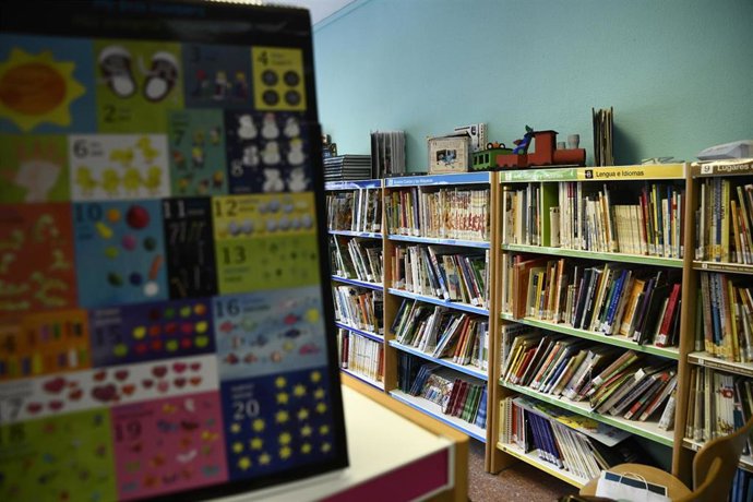 Biblioteca de un colegio