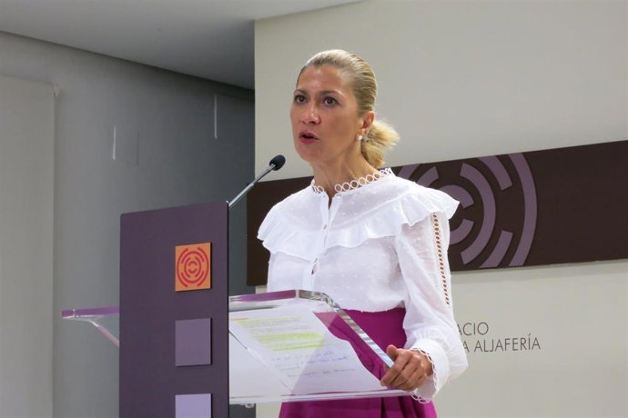 La portavoz adjunta del Partido Popular (PP) en las Cortes de Aragón, Mar Vaquero