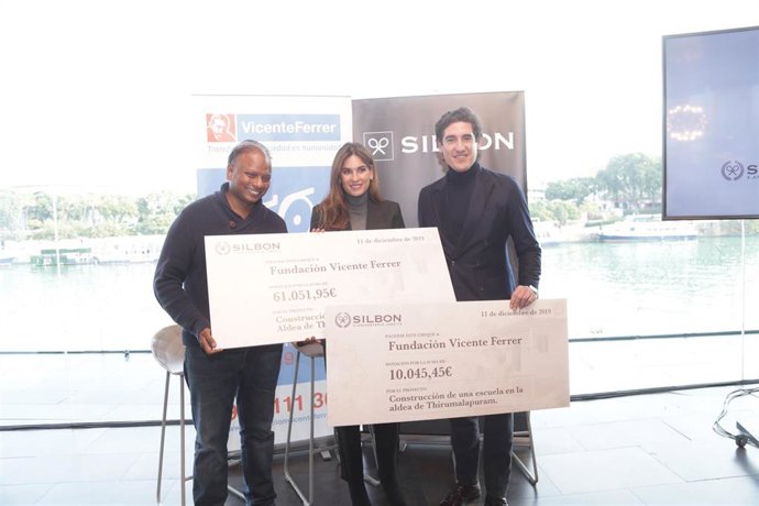 Junto a la Fundación Vicente Ferrer, Silbon ha conseguido la financiación necesaria para construir un poblado en la India y un centro educativo.