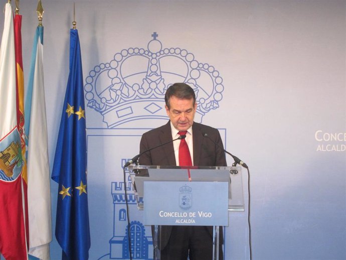 El alcalde de Vigo, Abel Caballero, ha presentado la carta durante la rueda de prensa de este miércoles