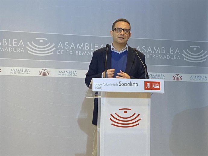El portavoz de Hacienda del Grupo Parlamentario Socialista en la Asamblea, Jorge Amado